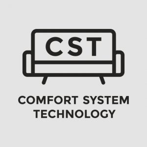 Funkcja spania Comfort System Technology w meblach marki Sweet Sit