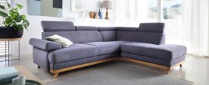 Narożnik Memo z drewnianą listwą | Sweet Sit - jakość gwarantowana przez Gala Collezione
