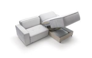 Pojemnik na pościel w narożniku Modo | Sweet Sit - jakość gwarantowana przez Gala Collezione