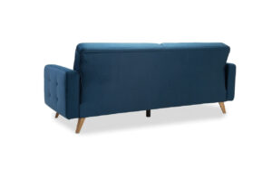 Granatowa sofa Nappa w stylu skandynawskim | Sweet Sit