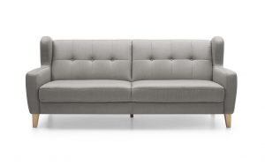 Szara sofa Arno z funkcją spania